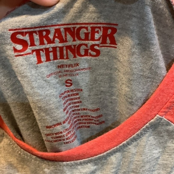 Netflix Stranger Things Embroidered Character Colorblock Tank Top - Picture 5 of 5
